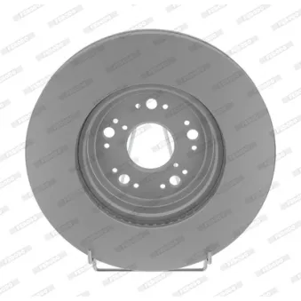 Jeu de 2 disques de frein avant FERODO DDF1133C-1