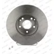 Jeu de 2 disques de frein avant FERODO DDF1136 - Visuel 1