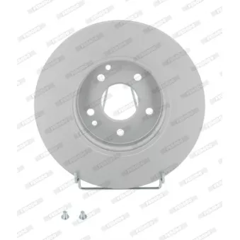 Jeu de 2 disques de frein avant FERODO DDF1136C