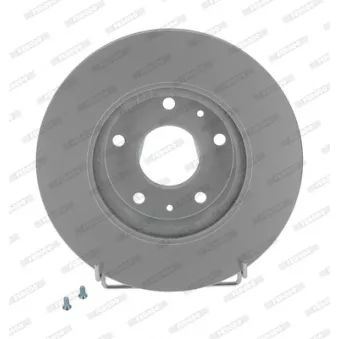 Jeu de 2 disques de frein avant FERODO DDF1151C