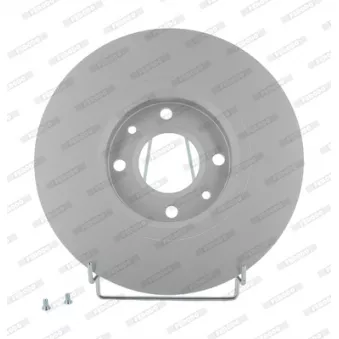Jeu de 2 disques de frein avant FERODO DDF1152C