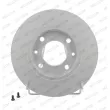 Jeu de 2 disques de frein arrière FERODO DDF1178C - Visuel 1