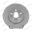 Jeu de 2 disques de frein avant FERODO DDF1184C - Visuel 1