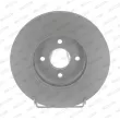Jeu de 2 disques de frein avant FERODO DDF1195C - Visuel 1
