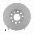 Jeu de 2 disques de frein arrière FERODO DDF1224C - Visuel 1