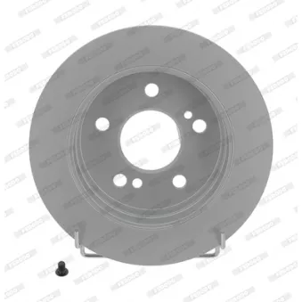 Jeu de 2 disques de frein arrière FERODO DDF122C