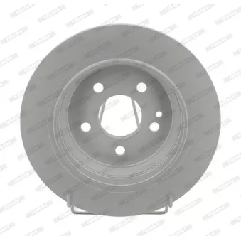 Jeu de 2 disques de frein arrière FERODO DDF1234C