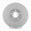 Jeu de 2 disques de frein avant FERODO DDF1242C-1 - Visuel 1