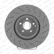 Jeu de 2 disques de frein avant FERODO DDF1248C-1 - Visuel 1