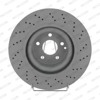 Jeu de 2 disques de frein avant FERODO DDF1248C-1