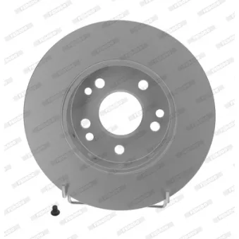 Jeu de 2 disques de frein avant FERODO DDF124C