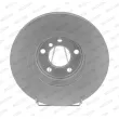Jeu de 2 disques de frein avant FERODO DDF1271C - Visuel 1
