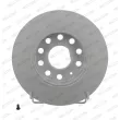 Jeu de 2 disques de frein arrière FERODO DDF1276C - Visuel 1