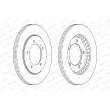 Jeu de 2 disques de frein avant FERODO DDF1282 - Visuel 2
