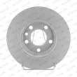 Jeu de 2 disques de frein arrière FERODO DDF1286C - Visuel 1