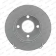 Jeu de 2 disques de frein arrière FERODO DDF128C - Visuel 1