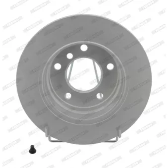 Jeu de 2 disques de frein arrière FERODO