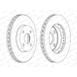 Jeu de 2 disques de frein avant FERODO DDF1309C - Visuel 2