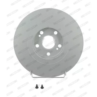 Jeu de 2 disques de frein avant FERODO DDF1368C-1