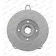 Jeu de 2 disques de frein arrière FERODO DDF137C-1 - Visuel 1