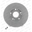 Jeu de 2 disques de frein arrière FERODO DDF1390C - Visuel 1