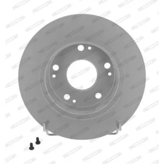 Jeu de 2 disques de frein arrière FERODO DDF1390C