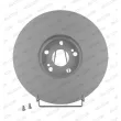 Jeu de 2 disques de frein avant FERODO DDF1405C-1 - Visuel 1