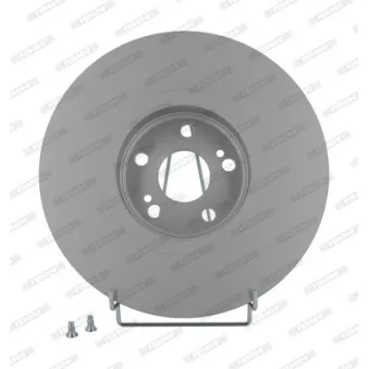 Jeu de 2 disques de frein avant FERODO DDF1405C-1