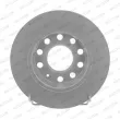 Jeu de 2 disques de frein arrière FERODO DDF1425C - Visuel 1