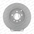 Jeu de 2 disques de frein arrière FERODO DDF1431C - Visuel 1