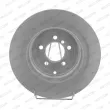 Jeu de 2 disques de frein arrière FERODO DDF1437C-1 - Visuel 1
