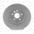 Jeu de 2 disques de frein arrière FERODO DDF1486C - Visuel 1