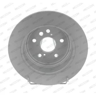Jeu de 2 disques de frein arrière FERODO