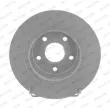 Jeu de 2 disques de frein arrière FERODO DDF1497C - Visuel 1