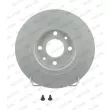 Jeu de 2 disques de frein avant FERODO DDF1502C - Visuel 1