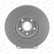 Jeu de 2 disques de frein avant FERODO DDF1505C-1 - Visuel 1