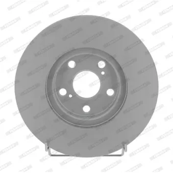 Jeu de 2 disques de frein avant FERODO