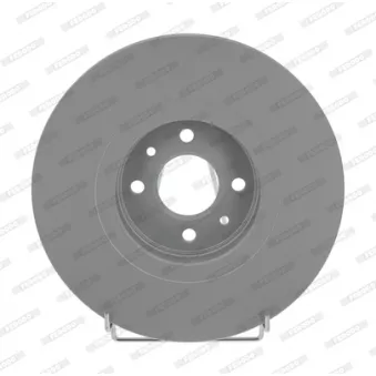 Jeu de 2 disques de frein avant FERODO DDF1513C