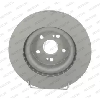Jeu de 2 disques de frein avant FERODO DDF1524C-1
