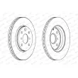 Jeu de 2 disques de frein avant FERODO DDF1527 - Visuel 2