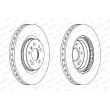 Jeu de 2 disques de frein avant FERODO DDF1533C - Visuel 2