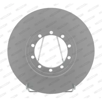 Jeu de 2 disques de frein arrière FERODO DDF1537C