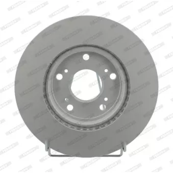 Jeu de 2 disques de frein avant FERODO DDF1539C