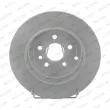 Jeu de 2 disques de frein arrière FERODO DDF1578C - Visuel 1
