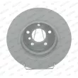 Jeu de 2 disques de frein arrière FERODO DDF1583C-1 - Visuel 1