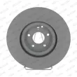 Jeu de 2 disques de frein avant FERODO DDF1585C-1 - Visuel 1