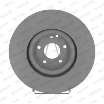 Jeu de 2 disques de frein avant FERODO DDF1585C-1