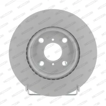 Jeu de 2 disques de frein avant FERODO DDF1587C