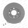 Jeu de 2 disques de frein avant FERODO DDF158C - Visuel 1
