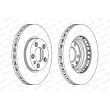 Disque de frein avant droit FERODO DDF1591RC-1 - Visuel 2